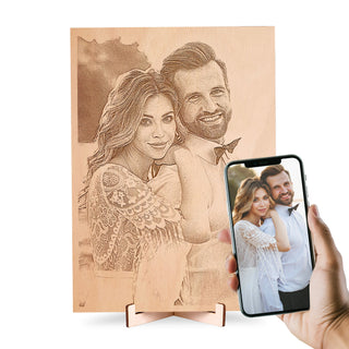 Fotografie na dřevě