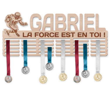 Porte-médailles - Football américain, homme 