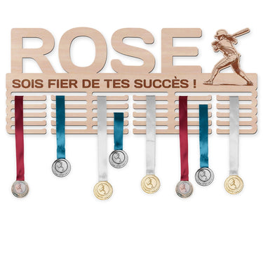 Porte-médailles - Baseball, femme 