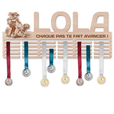 Porte-médailles - Canicross, femme 