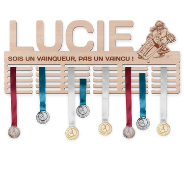 Porte-médailles - Hockey sur gazon, gardienne de but féminine 
