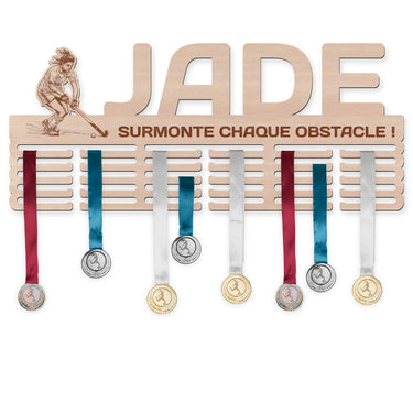 Porte-médailles - Hockey sur gazon, femme 