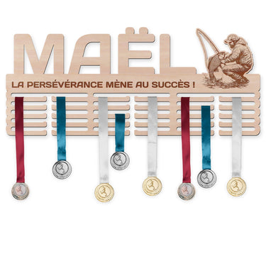 Porte-médaille - Pêche, homme 