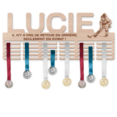Porte-médailles - Floorball, femme 