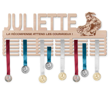 Porte-médailles - Handball, femme gardienne 