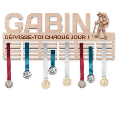 Porte-médailles - Randonnée en montagne, homme 