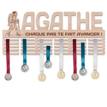 Porte-médailles - Randonnée en montagne, femme 