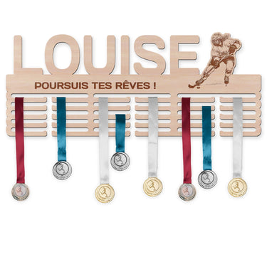 Porte-médailles - Hockey sur glace, femme 