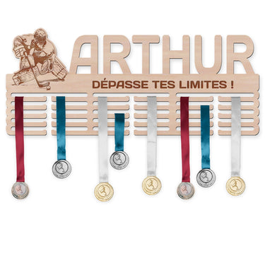 Porte-médailles - Hockey-ball, homme gardien de but 