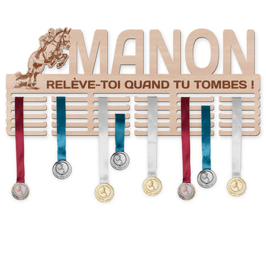 Porte-médailles - Parcours équestre, femme 