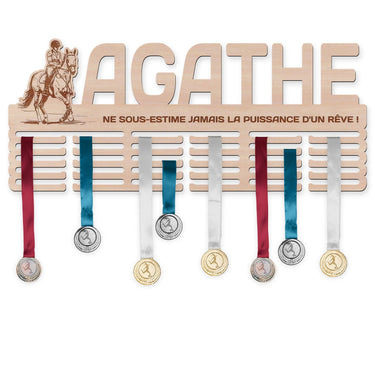 Porte-médailles - Équitation, femme 