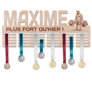 Porte-médailles - Powerlifting, homme 