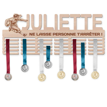 Porte-médailles - Rugby, femme 