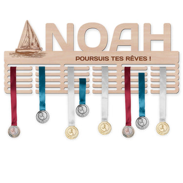 Porte-médailles - Voile 