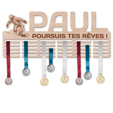 Porte-médailles - Snowboard, homme 