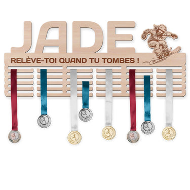 Porte-médailles - Snowboard, femme 
