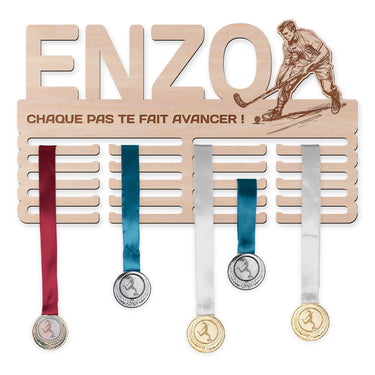 Porte-médailles - Floorball, homme 