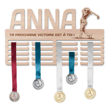 Porte-médailles - Golf, femme 