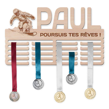 Porte-médailles - Snowboard, homme 