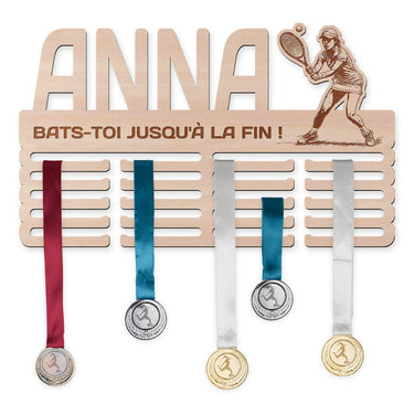 Porte-médailles - Tennis, femme 
