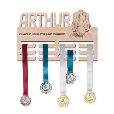 Porte-médailles - Quilles 