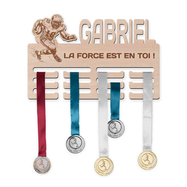 Porte-médailles - Football américain, homme 