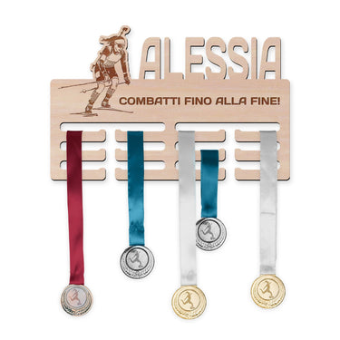 Porte-médailles - Biathlon, femme 
