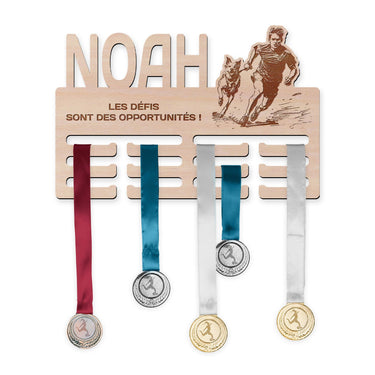 Porte-médailles - Canicross, homme 