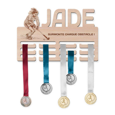 Porte-médailles - Hockey sur gazon, femme 