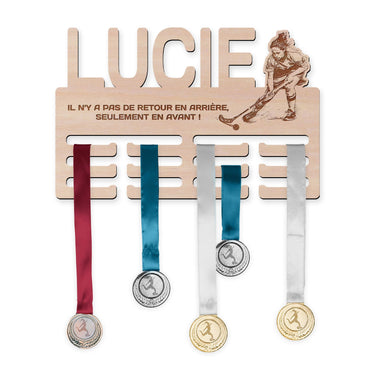 Porte-médailles - Floorball, femme 