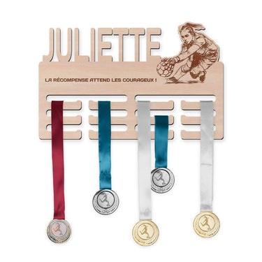 Porte-médailles - Handball, femme gardienne 