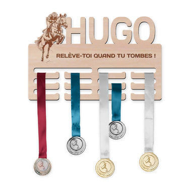 Porte-médailles - Parcours équestre, homme 