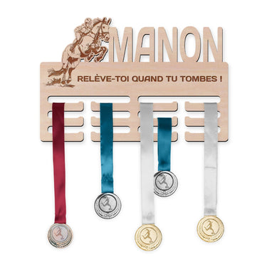 Porte-médailles - Parcours équestre, femme 