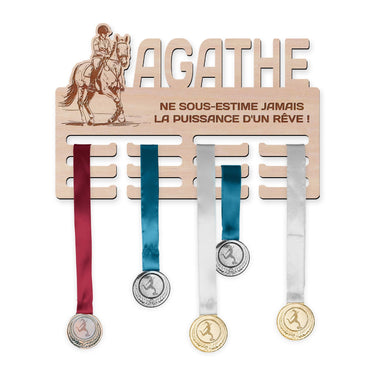 Porte-médailles - Équitation, femme 