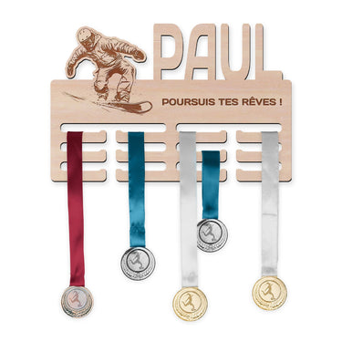 Porte-médailles - Snowboard, homme 
