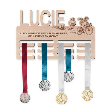Porte-médailles - Triathlon, femme 