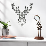 Décoration en bois - cerf 
