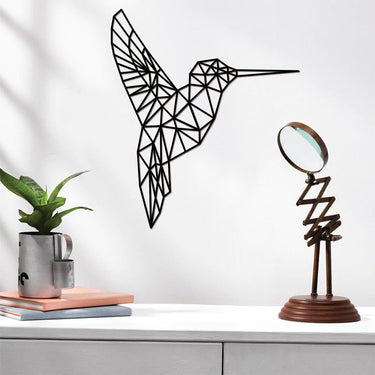 Décoration en bois - colibri 