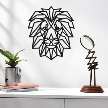 Décoration en bois - lion 